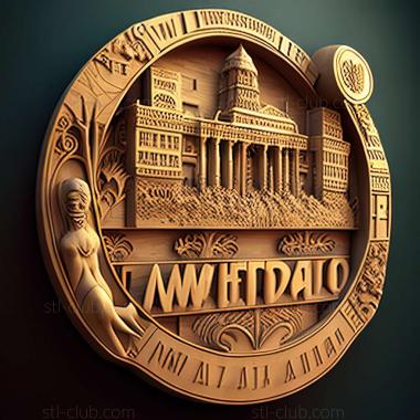 3D модель Столица Мапуту в Мозамбике (STL)